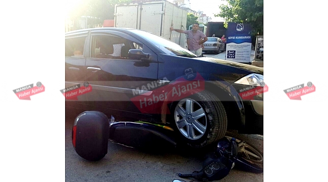 Motosikletliye kızdı ve..