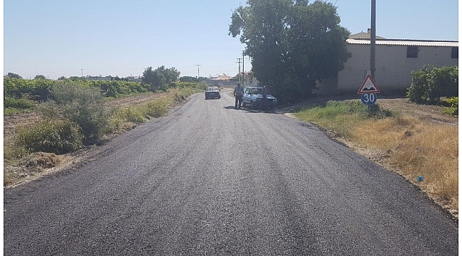 Büyükşehirin yol çalışmaları sürüyor