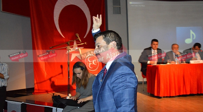 MHP Kongre Yaptı Erkan Öztürk Yeniden Başkan