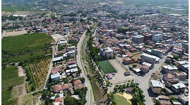 Ahmetli&#039;nin altyapısı yenilendi