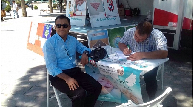 Alaşehir Kaymakamı organlarını bağışladı