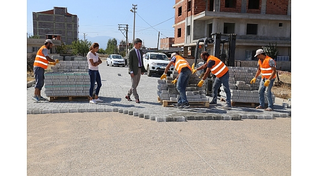 Başkan Şirin'den çalışmalara yakın takip