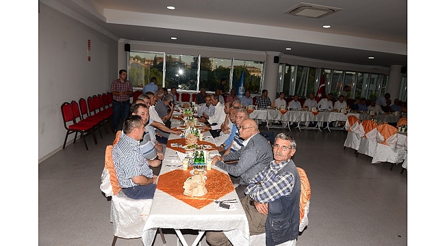 Kaymakam Bilgin&#039;e veda yemeği düzenlendi