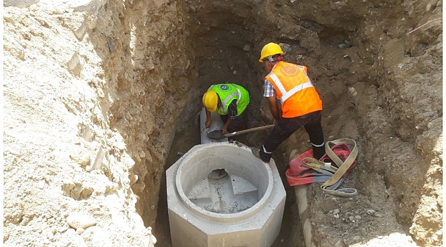 Köprübaşı Kent Meydanı için altyapı çalışmaları başladı