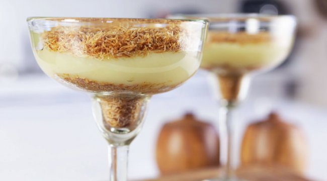 Kupta muhallebili kadayıf tatlısı nasıl yapılır? Tarif ve püf noktası