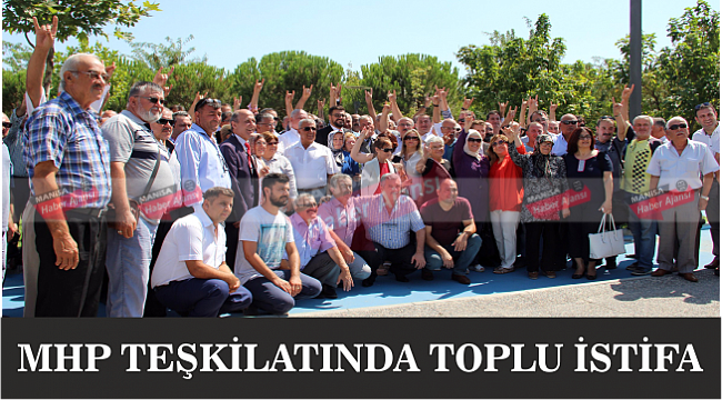 MHP Manisa Teşkilatında toplu istifa