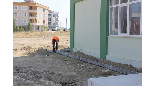 Muhammediye Camisinin çevre düzenlemesi belediyeden