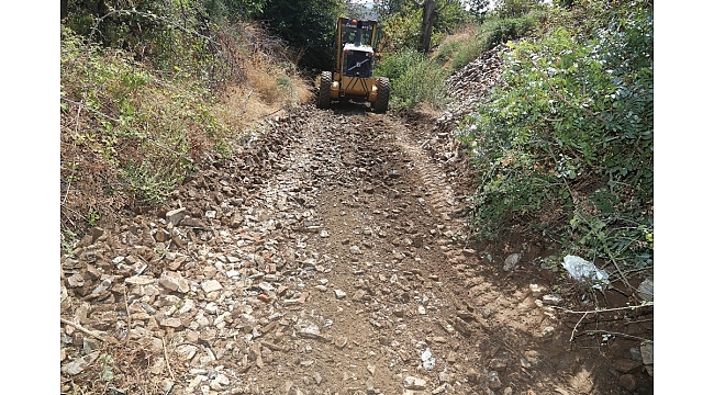Ören Mahallesi&#039;nde çiftçiyi rahatlatacak çalışma