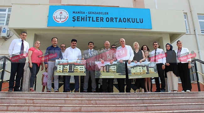 Şehitler Orta Okulu binası projesi tamamlandı