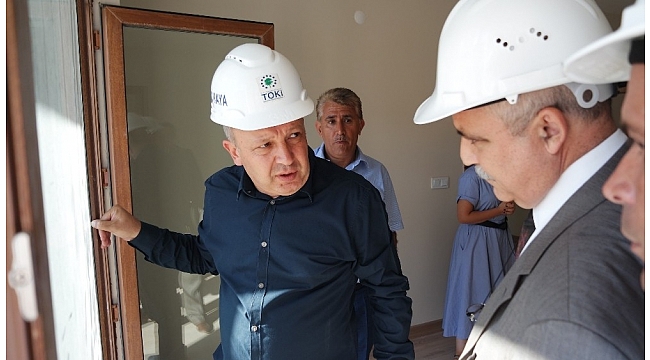 Vali Güvençer&#039;den TOKİ Yunuskent&#039;te inceleme