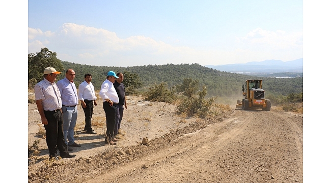 Yunusemre&#039;de ova yolları düzenleniyor