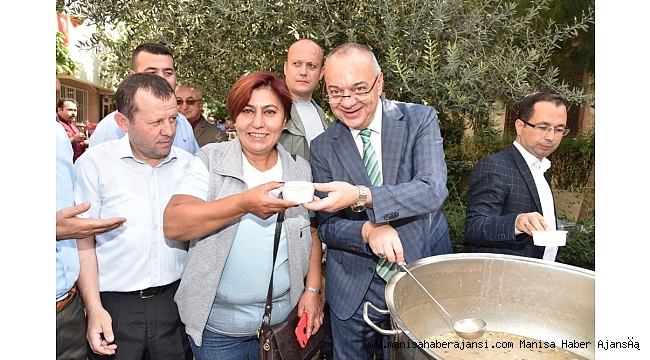 Başkan Ergün cami hayrına katıldı