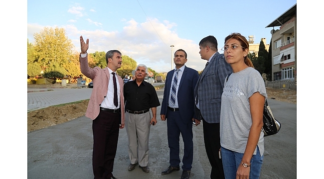 Başkan Şirin prestij caddelerini inceledi