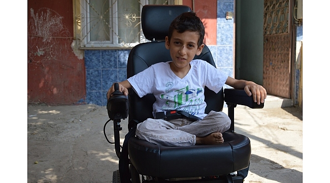 Çalınan tekerlekli sandalyesi yerine akülü araç