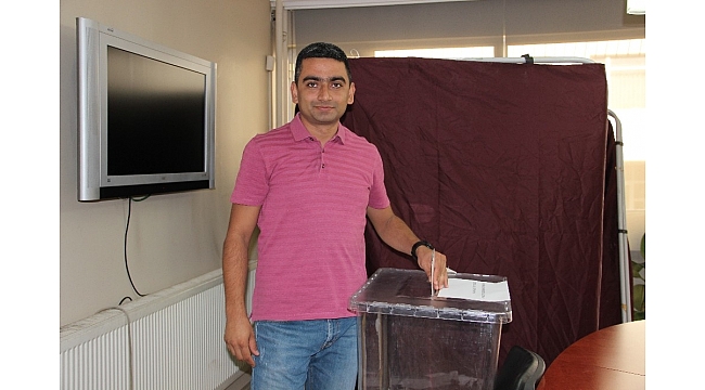 Eczacılar sandık başına gitti