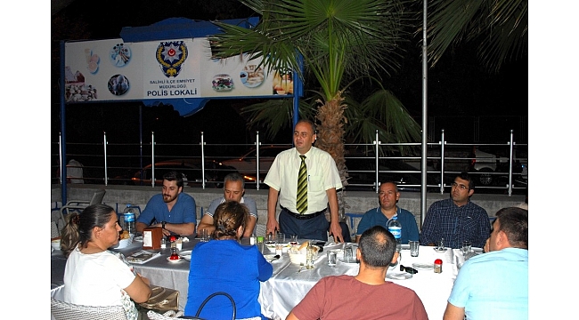 Emniyet Müdürü Taşcı&#039;ya yemekli veda