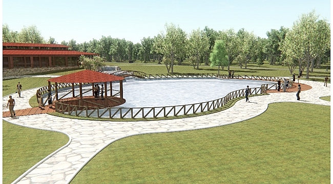 Ortaköy'de 'Biyolojik Gölet' projesine başlandı