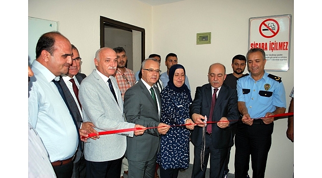 Salihli'de servis araçları tek çatı altında toplandı