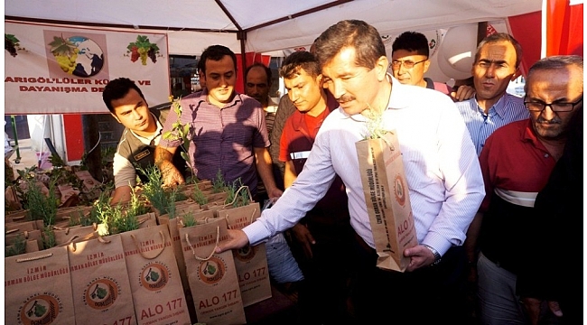 Sarıgöl Üzüm Festivalinde en kalıcı hediye