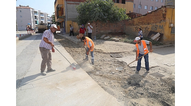 Turgutlu&#039;da yollar düzenleniyor