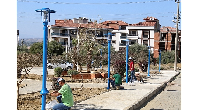 Turgutlu&#039;nun yeni yaşam alanı ışıl ışıl oluyor