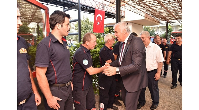 Vatandaş rahat bayram geçirsin diye büyükşehir görev başında