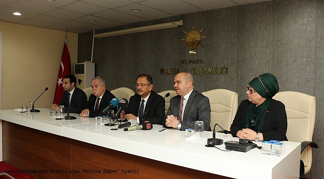 belediye başkanlarının istifasını değerlendirdi