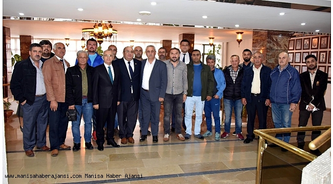 Başkan Kayda, ASKF Başkanı Timur&#039;u ağırladı