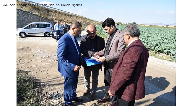 Gölmarmara&#039;ya 6 buçuk kilometre yağmur suyu hattı