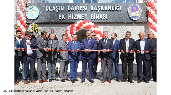 Manisa Büyükşehir Ulaşım Dairesine modern ek bina