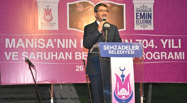 Manisa'nın fethinin 704. yılı törenle kutlandı