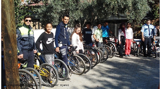Sarıgöl emniyetinden öğrenciler için örnek çalışma