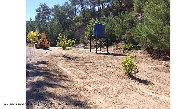 Saruhanlı Belediyesi çiftçinin yanında