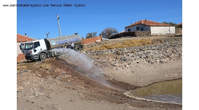 Yunusemre&#039;den Düzlen&#039;e su takviyesi