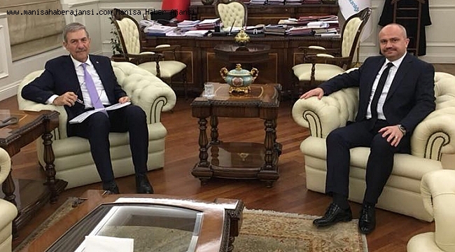 Mersinli’den Bakan Demircan’a teşekkür ziyareti