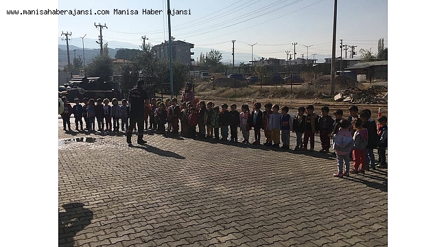 Minik ateş savaşçıları işbaşında