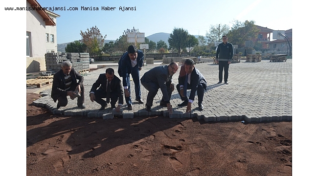 Okul bahçelerinde hummalı çalışma