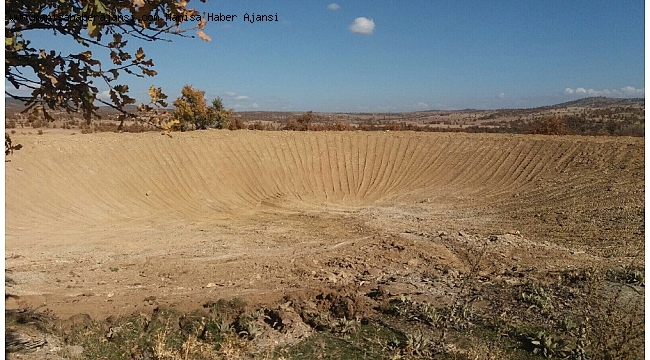 Selendi&#039;ye yeni hayvan içme suyu göleti
