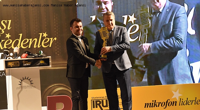 Yılın Projeci Belediye Başkanı Mehmet Çerçi seçildi