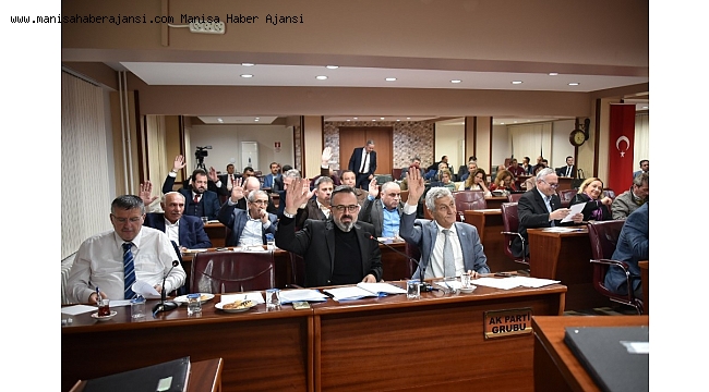 Yunusemre meclis toplantısı yapıldı