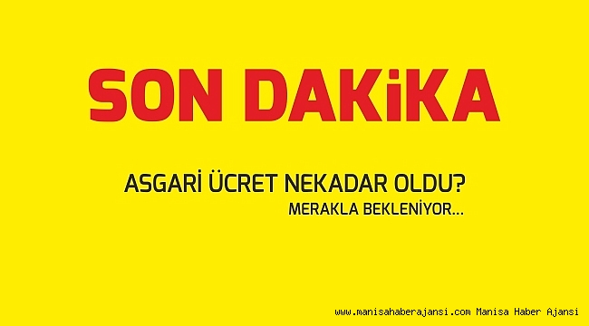 Asgari ücret ne kadar oldu?