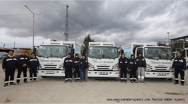 Saruhanlı Belediyesi araç filosunu güçlendirdi
