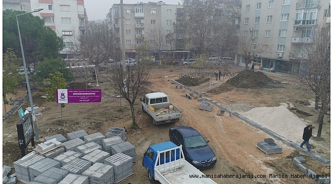 Adil Aygül Parkında çalışmalar başladı