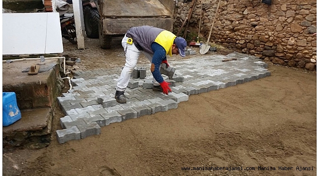 Alaşehir Belediyesinden 5 mahalleye aynı anda hizmeti
