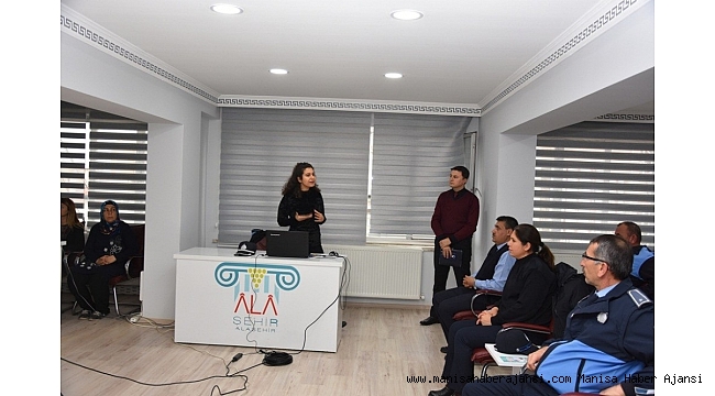 Alaşehir Zabıtasına uyuşturucuyla mücadele eğitimi