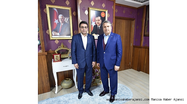 Başkan Çerçi AK Parti yeni ilçe başkanını ağırladı