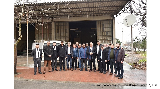 Başkan Çerçi sanayi esnafını dinledi