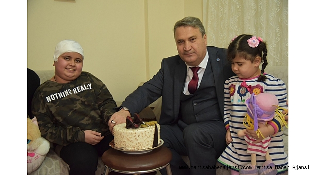 Başkan Çerçi&#039;den Sıla&#039;ya doğum günü sürprizi