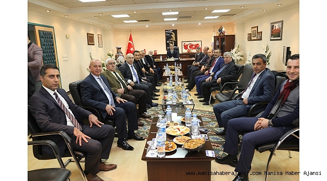 Başkan Şirin MİS Yönetim Kurulunu ağırladı