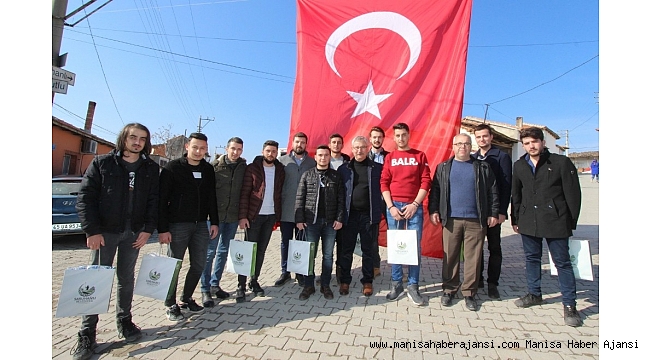 Başkan Yaralı, kınalı kuzuları yalnız bırakmadı
